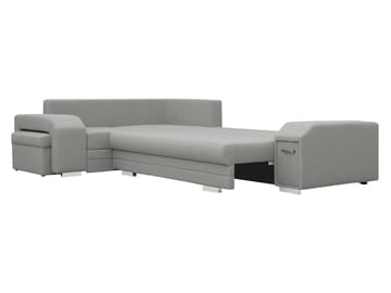 Alvares 4-sits Hörnbäddsoffa med förvaring - Beige - Möbler - Soffa - Bäddsoffa - Hörnbäddsoffa