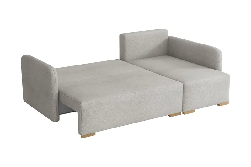 Amelus Bäddsoffa m. Divan 4-sits - Brun - Möbler - Soffa - Bäddsoffa - Bäddsoffa divan