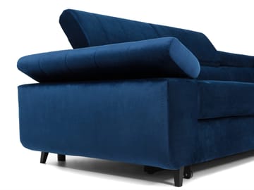 Amshyttan 4-sits Bäddsoffa med Schsälong Vänster - Svart - Möbler - Soffa - Bäddsoffa - Hörnbäddsoffa