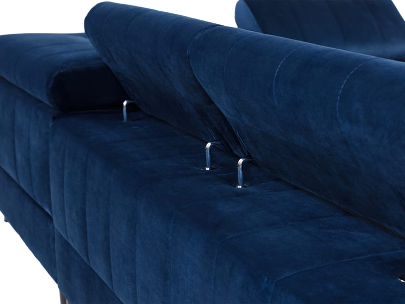 Amshyttan Bäddsoffa med Schäslong 4-sits - Lila - Möbler - Soffa - Bäddsoffa - Bäddsoffa längsbäddad