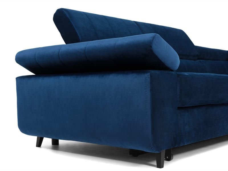Amshyttan Bäddsoffa med Schäslong 4-sits - Rosa - Möbler - Soffa - Bäddsoffa - Bäddsoffa längsbäddad