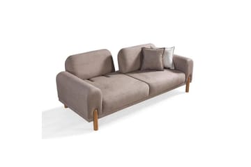 Astran Bäddsoffa 3-sits - Brun - Möbler - Soffa - Bäddsoffa - 3 sits bäddsoffa