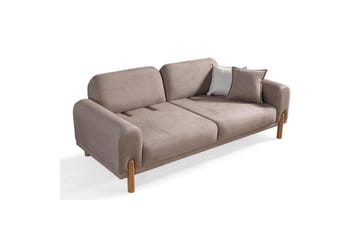 Astran Bäddsoffa 3-sits - Brun - Möbler - Soffa - Bäddsoffa - 3 sits bäddsoffa