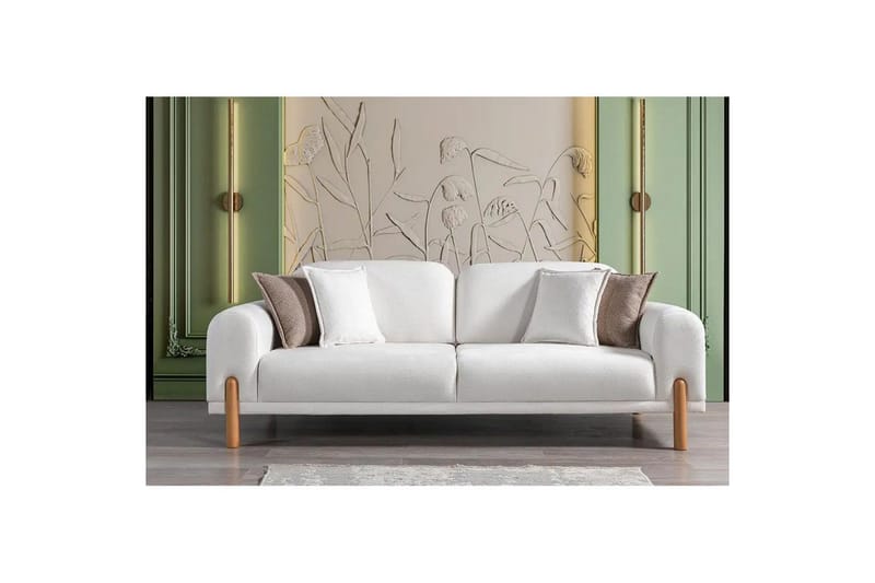 Astran Bäddsoffa 3-sits - Krämvit - Möbler - Soffa - Bäddsoffa - 3 sits bäddsoffa