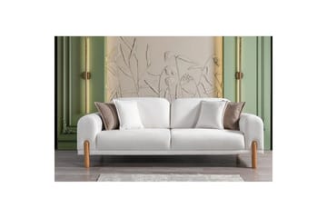 Astran Bäddsoffa 3-sits - Krämvit - Möbler - Soffa - Bäddsoffa - 3 sits bäddsoffa