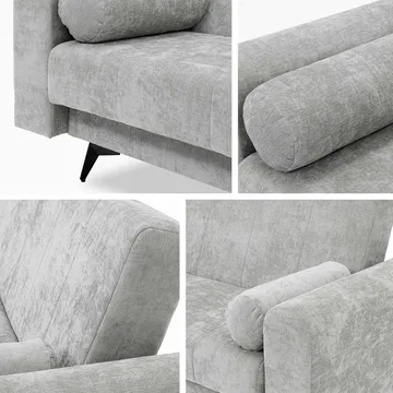 Aurvin 3-sits Bäddsoffa - beige - Möbler - Soffa - Bäddsoffa - 3 sits bäddsoffa