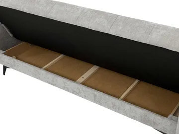 Aurvin 3-sits Bäddsoffa - beige - Möbler - Soffa - Bäddsoffa - 3 sits bäddsoffa
