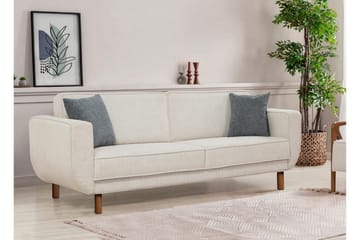 Austen 3-sits Bäddsoffa - Creme - Möbler - Soffa - Bäddsoffa - 3 sits bäddsoffa