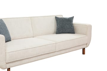 Austen 3-sits Bäddsoffa - Creme - Möbler - Soffa - Bäddsoffa - 3 sits bäddsoffa
