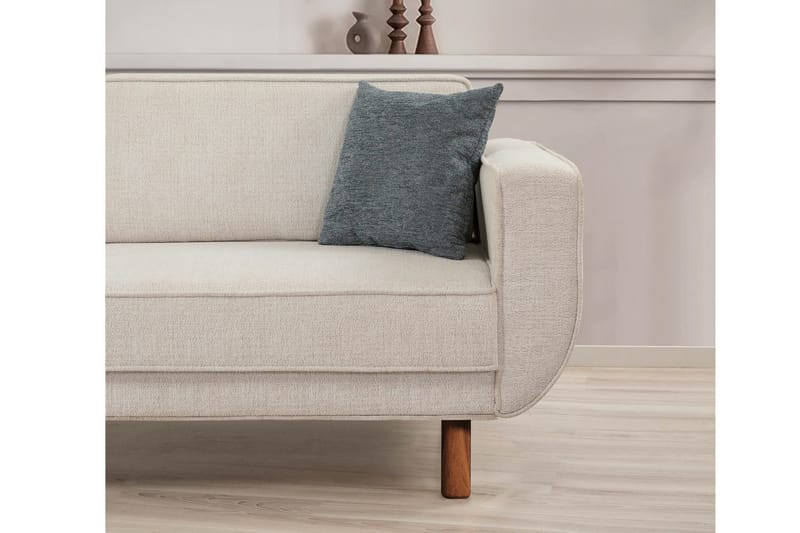 Austen 3-sits Bäddsoffa - Creme - Möbler - Soffa - Bäddsoffa - 3 sits bäddsoffa
