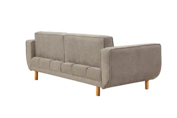 Austen 3-sits Bäddsoffa - Grå - Möbler - Soffa - Bäddsoffa - 3 sits bäddsoffa