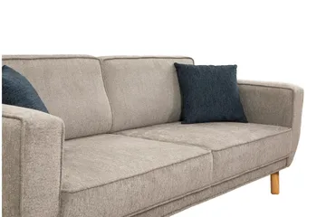 Austen 3-sits Bäddsoffa - Grå - Möbler - Soffa - Bäddsoffa - 3 sits bäddsoffa