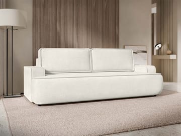 Avignon Bäddsoffa 3-sits - Vit - Möbler - Soffa - Bäddsoffa - 3 sits bäddsoffa