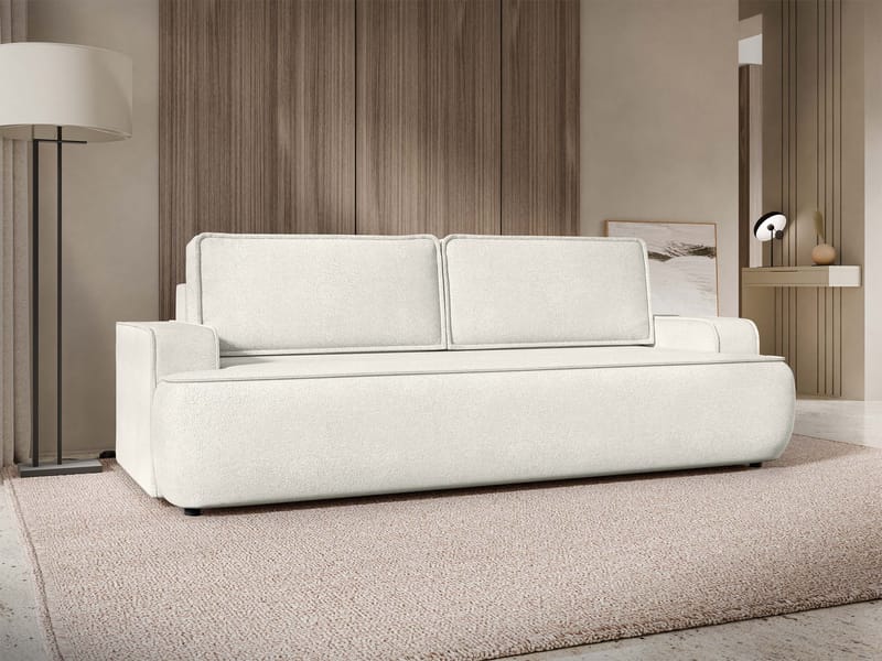 Avignon Bäddsoffa 3-sits - Vit - Möbler - Soffa - Bäddsoffa - 3 sits bäddsoffa