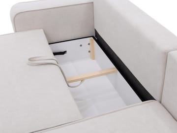 Avignon Bäddsoffa med Divan 3-sits - Beige - Möbler - Soffa - Bäddsoffa - Bäddsoffa divan