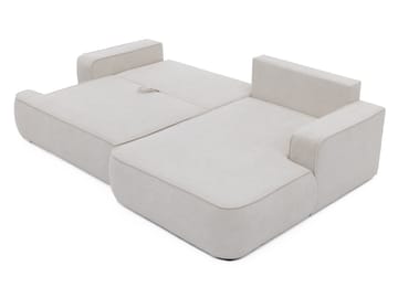 Avignon Bäddsoffa med Divan 3-sits - Beige - Möbler - Soffa - Bäddsoffa - Bäddsoffa divan