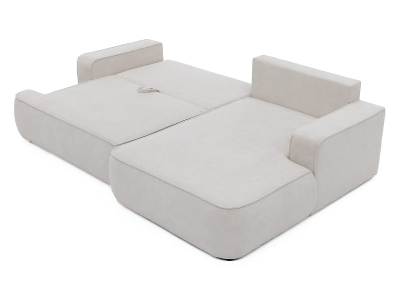 Avignon Bäddsoffa med Divan 3-sits - Beige - Möbler - Soffa - Bäddsoffa - Bäddsoffa divan
