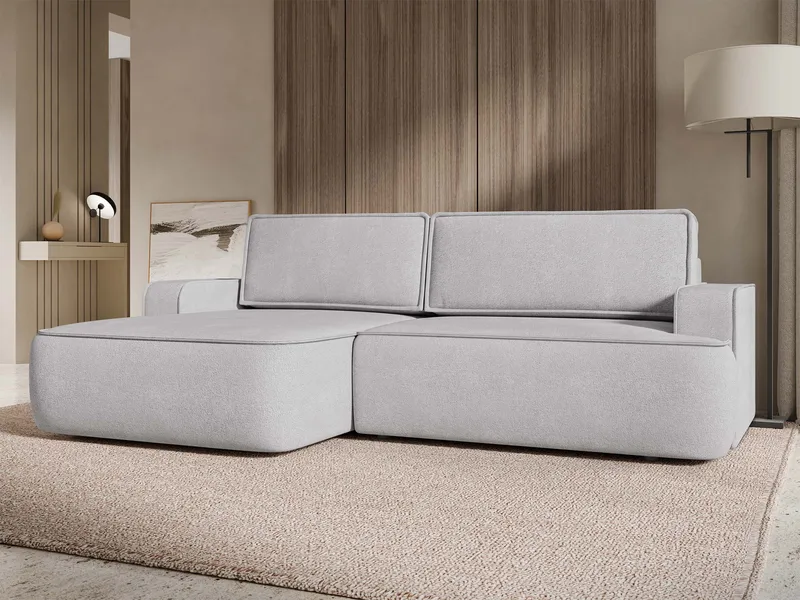 Avignon Bäddsoffa med Divan 3-sits - Grå - Möbler - Soffa - Bäddsoffa - Bäddsoffa divan
