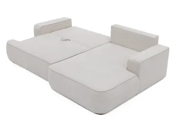 Avignon Bäddsoffa med Divan 3-sits - Grå - Möbler - Soffa - Bäddsoffa - Bäddsoffa divan