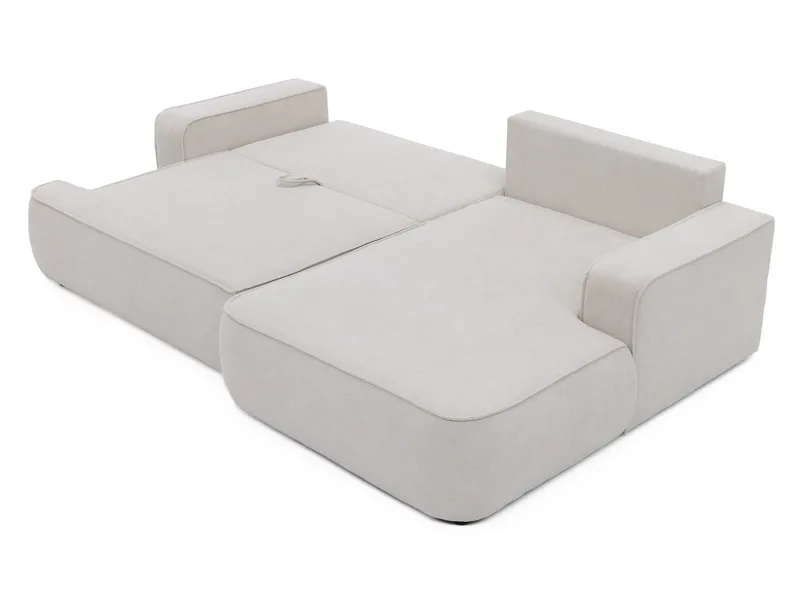Avignon Bäddsoffa med Divan 3-sits - Grå - Möbler - Soffa - Bäddsoffa - Bäddsoffa divan