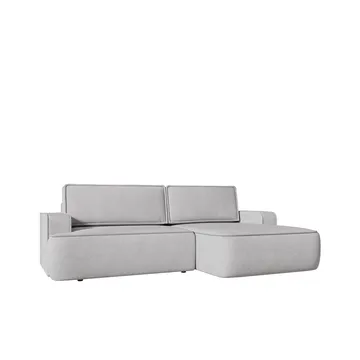 Avignon Bäddsoffa med Divan 3-sits - Grå - Möbler - Soffa - Bäddsoffa - Bäddsoffa divan