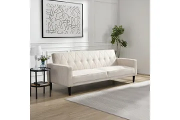Avon Bäddsoffa 3-sits - Vit - Möbler - Soffa - Bäddsoffa - 3 sits bäddsoffa