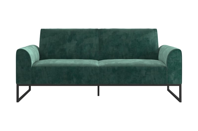 Bäddsoffa Adley - Grön - Möbler - Soffa - Bäddsoffa - Bäddsoffa längsbäddad