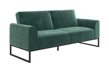 Bäddsoffa Adley - Grön - Möbler - Soffa - Bäddsoffa - Bäddsoffa längsbäddad
