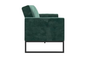 Bäddsoffa Adley - Grön - Möbler - Soffa - Bäddsoffa - Bäddsoffa längsbäddad