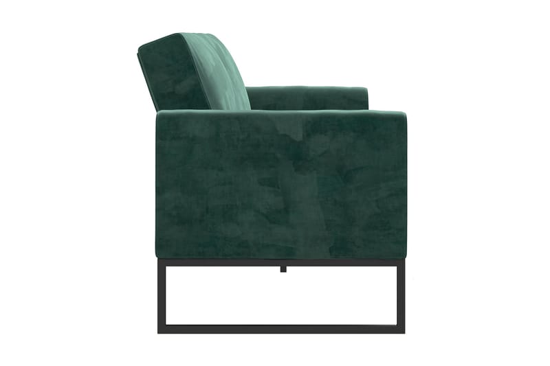 Bäddsoffa Adley - Grön - Möbler - Soffa - Bäddsoffa - Bäddsoffa längsbäddad