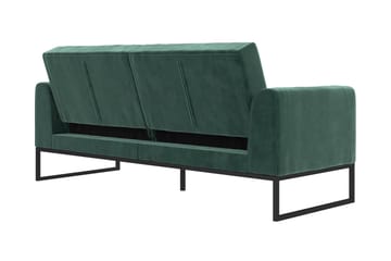 Bäddsoffa Adley - Grön - Möbler - Soffa - Bäddsoffa - Bäddsoffa längsbäddad