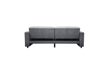 Bäddsoffa Allie Antracit, Sammet, 81x225x91 cm - Antracit, Sammet, 81x225x91 cm - Möbler - Soffa - Bäddsoffa - 3 sits bäddsoffa