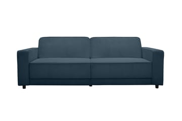Bäddsoffa Allie Blå, Cordoroy, 81x225x91 cm