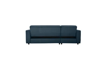 Bäddsoffa Allie Blå, Cordoroy, 82x229x154 cm - Blå, Cordoroy, 82x229x154 cm - Möbler - Soffa - Bäddsoffa - Bäddsoffa divan