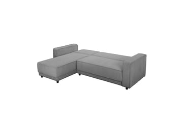 Bäddsoffa Allie Grå, Cordoroy, 82x229x154 cm - Grå, Cordoroy, 82x229x154 cm - Möbler - Soffa - Bäddsoffa - Bäddsoffa divan