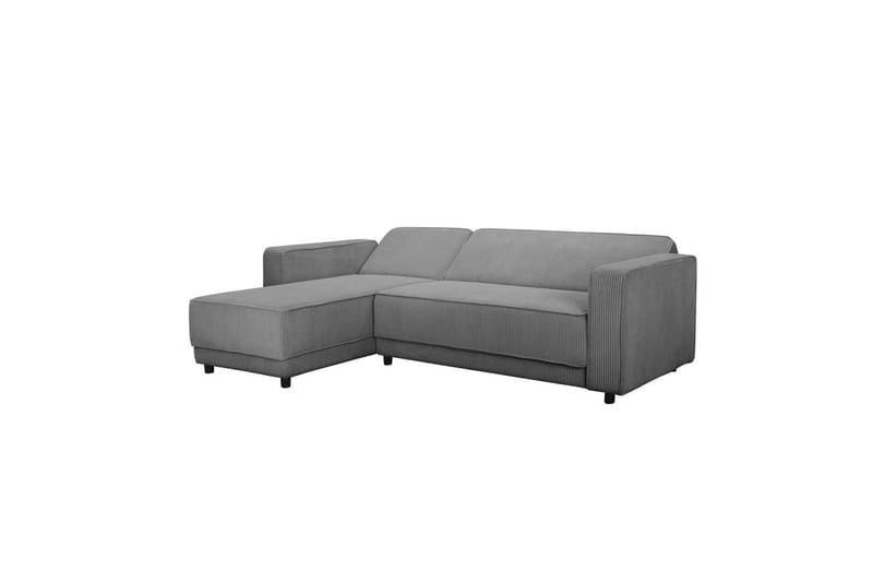 Bäddsoffa Allie Grå, Cordoroy, 82x229x154 cm - Grå, Cordoroy, 82x229x154 cm - Möbler - Soffa - Bäddsoffa - Bäddsoffa divan
