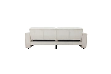 Bäddsoffa Allie Kräm, Cordoroy, 81x225x91 cm - Kräm, Cordoroy, 81x225x91 cm - Möbler - Soffa - Bäddsoffa - 3 sits bäddsoffa