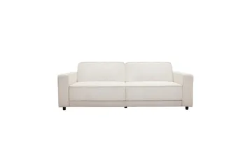 Bäddsoffa Allie Kräm, Cordoroy, 81x225x91 cm - Kräm, Cordoroy, 81x225x91 cm - Möbler - Soffa - Bäddsoffa - 3 sits bäddsoffa