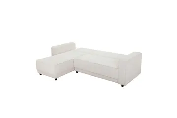 Bäddsoffa Allie Kräm, Cordoroy, 82x229x154 cm - Kräm, Cordoroy, 82x229x154 cm - Möbler - Soffa - Bäddsoffa - Bäddsoffa divan