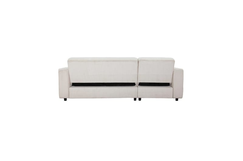 Bäddsoffa Allie Kräm, Cordoroy, 82x229x154 cm - Kräm, Cordoroy, 82x229x154 cm - Möbler - Soffa - Bäddsoffa - Bäddsoffa divan