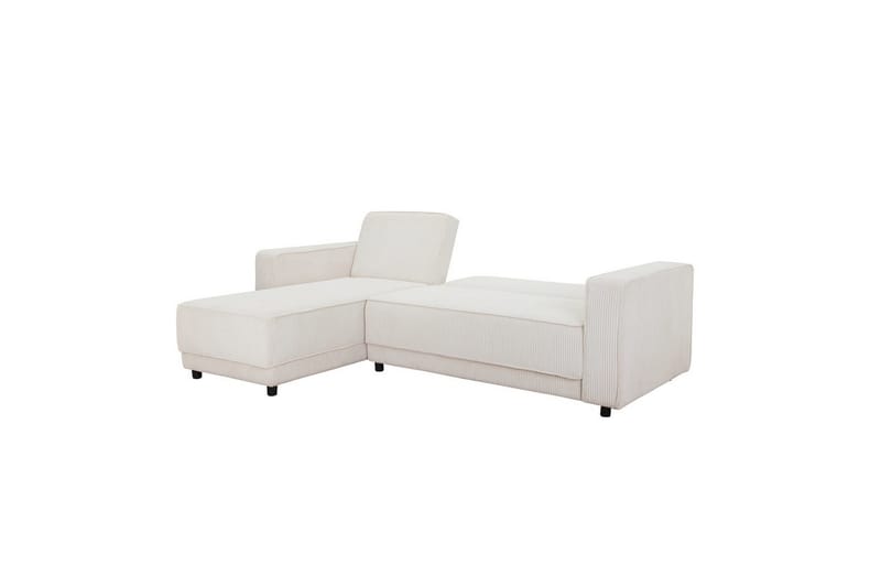 Bäddsoffa Allie Kräm, Cordoroy, 82x229x154 cm - Kräm, Cordoroy, 82x229x154 cm - Möbler - Soffa - Bäddsoffa - Bäddsoffa divan