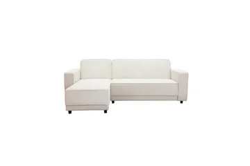 Bäddsoffa Allie Kräm, Cordoroy, 82x229x154 cm - Kräm, Cordoroy, 82x229x154 cm - Möbler - Soffa - Bäddsoffa - Bäddsoffa divan