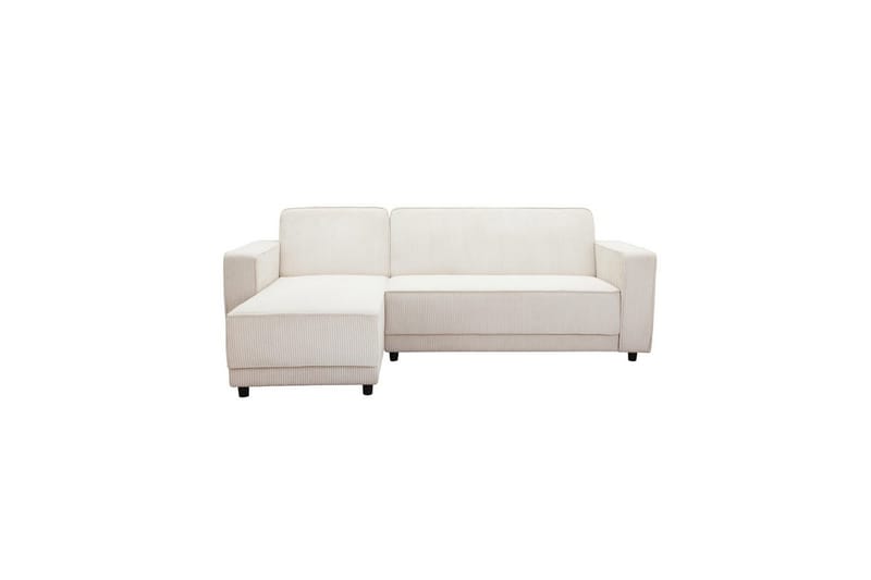 Bäddsoffa Allie Kräm, Cordoroy, 82x229x154 cm - Kräm, Cordoroy, 82x229x154 cm - Möbler - Soffa - Bäddsoffa - Bäddsoffa divan