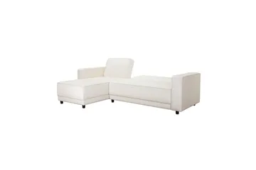 Bäddsoffa Allie Kräm, Sammet, 82x229x154 cm - Kräm, Sammet, 82x229x154 cm - Möbler - Soffa - Bäddsoffa - Bäddsoffa divan