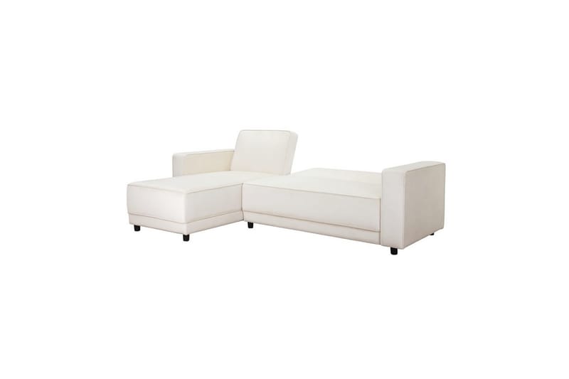 Bäddsoffa Allie Kräm, Sammet, 82x229x154 cm - Kräm, Sammet, 82x229x154 cm - Möbler - Soffa - Bäddsoffa - Bäddsoffa divan