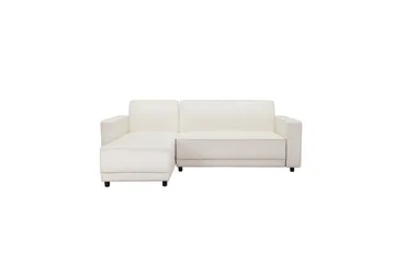 Bäddsoffa Allie Kräm, Sammet, 82x229x154 cm - Kräm, Sammet, 82x229x154 cm - Möbler - Soffa - Bäddsoffa - Bäddsoffa divan