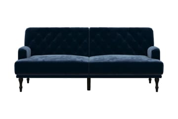 Bäddsoffa Aruby - Blå - Möbler - Soffa - Bäddsoffa - Bäddsoffa längsbäddad