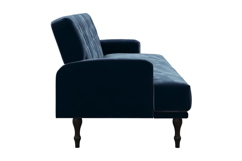 Bäddsoffa Aruby - Blå - Möbler - Soffa - Bäddsoffa - Bäddsoffa längsbäddad