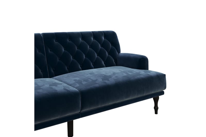 Bäddsoffa Aruby - Blå - Möbler - Soffa - Bäddsoffa - Bäddsoffa längsbäddad