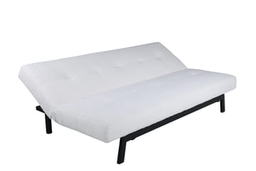 Bodil Bäddsoffa - Vit/Svart - Möbler - Soffa - Bäddsoffa - Bäddsoffa längsbäddad